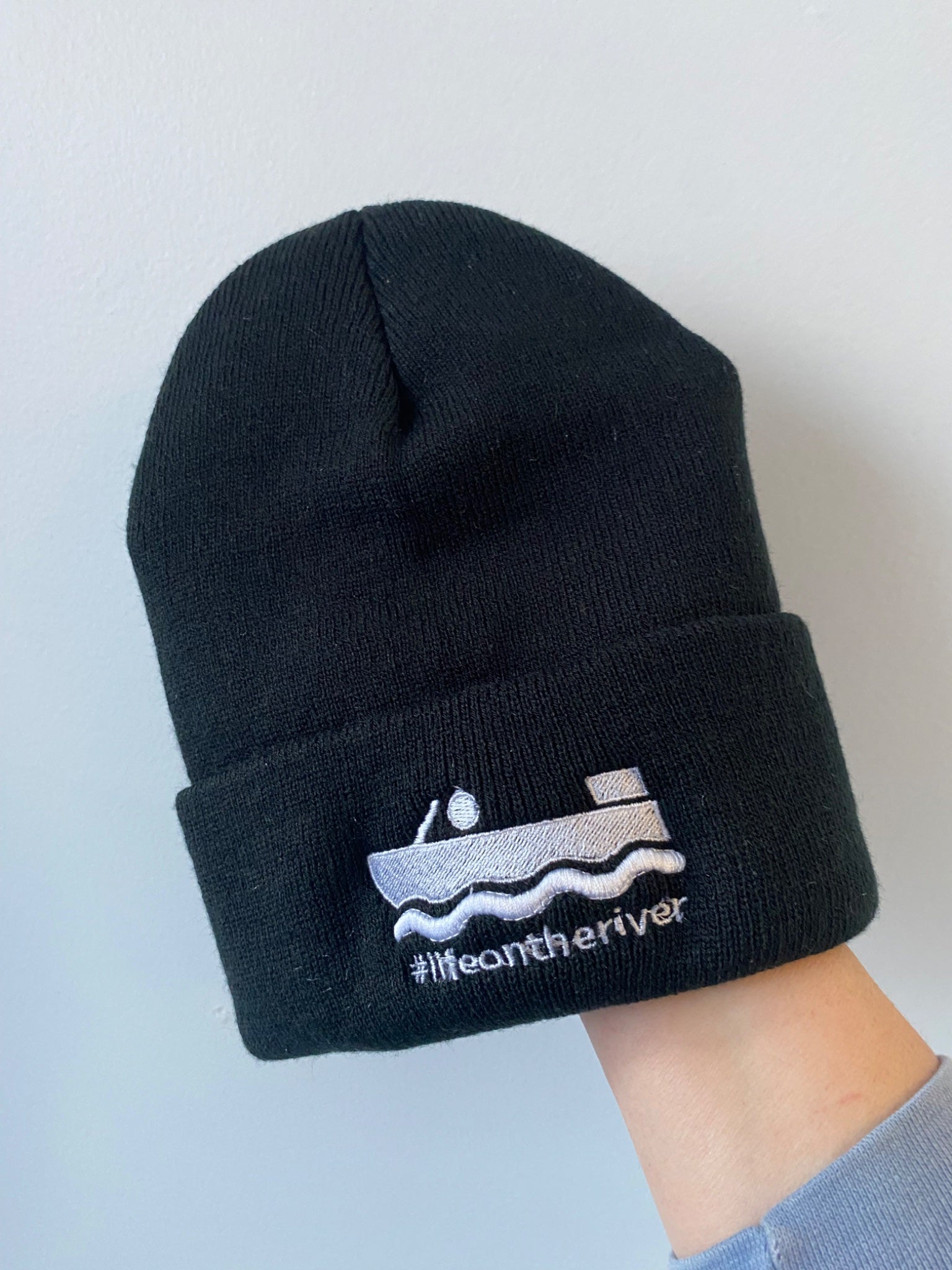Life on the River Embroidered Toque - 1