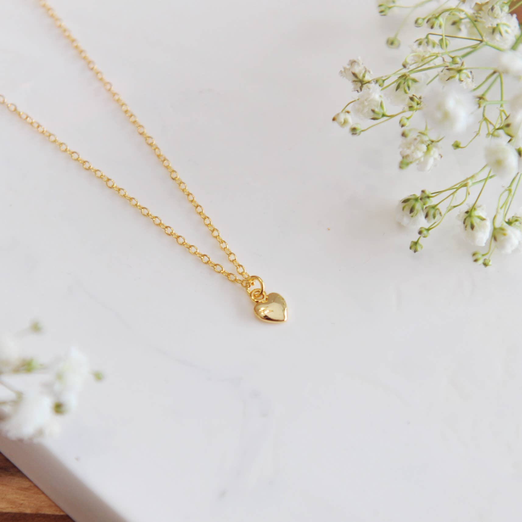 Rylee Dainty Heart Necklace