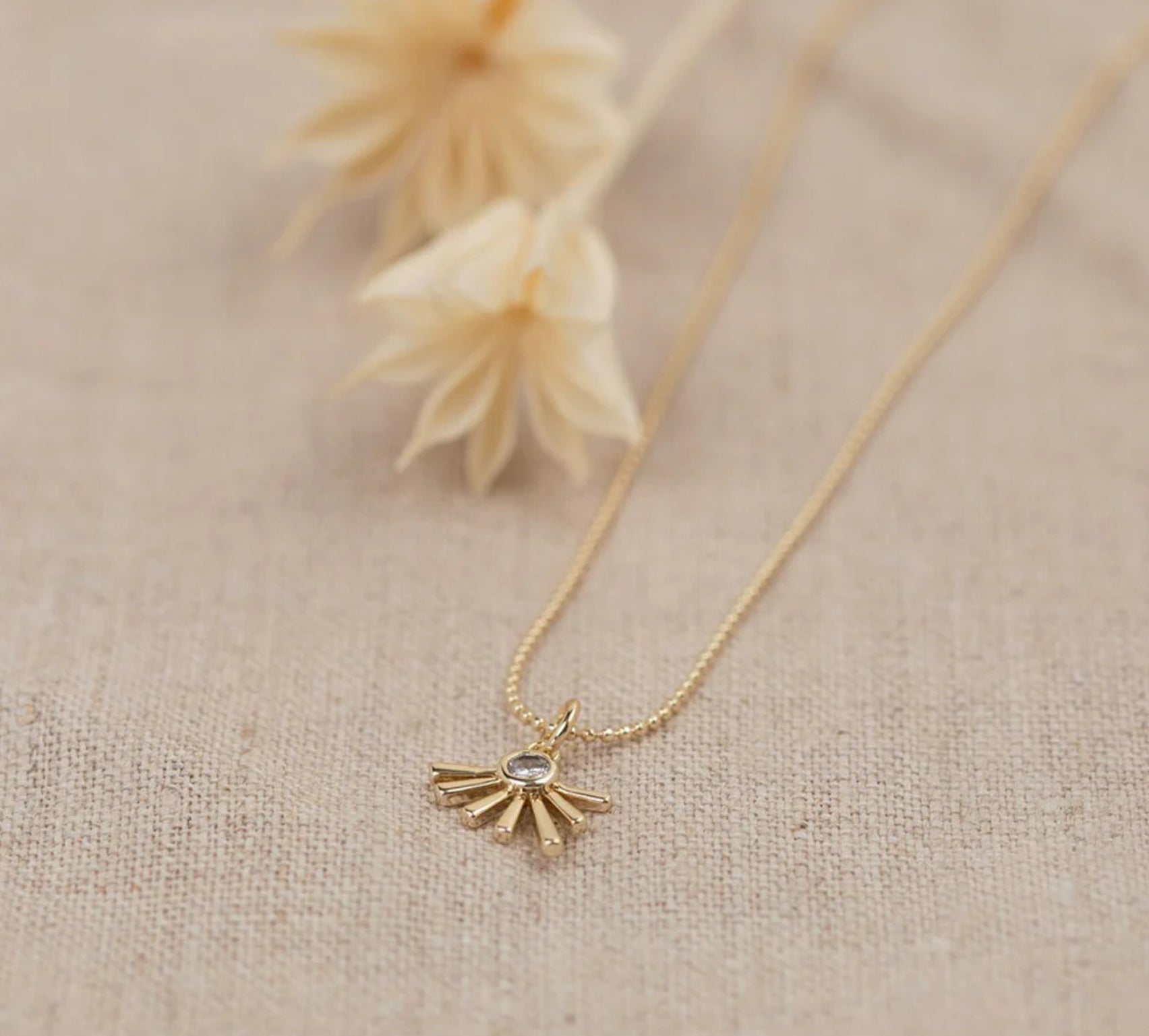 Light Burst Necklace