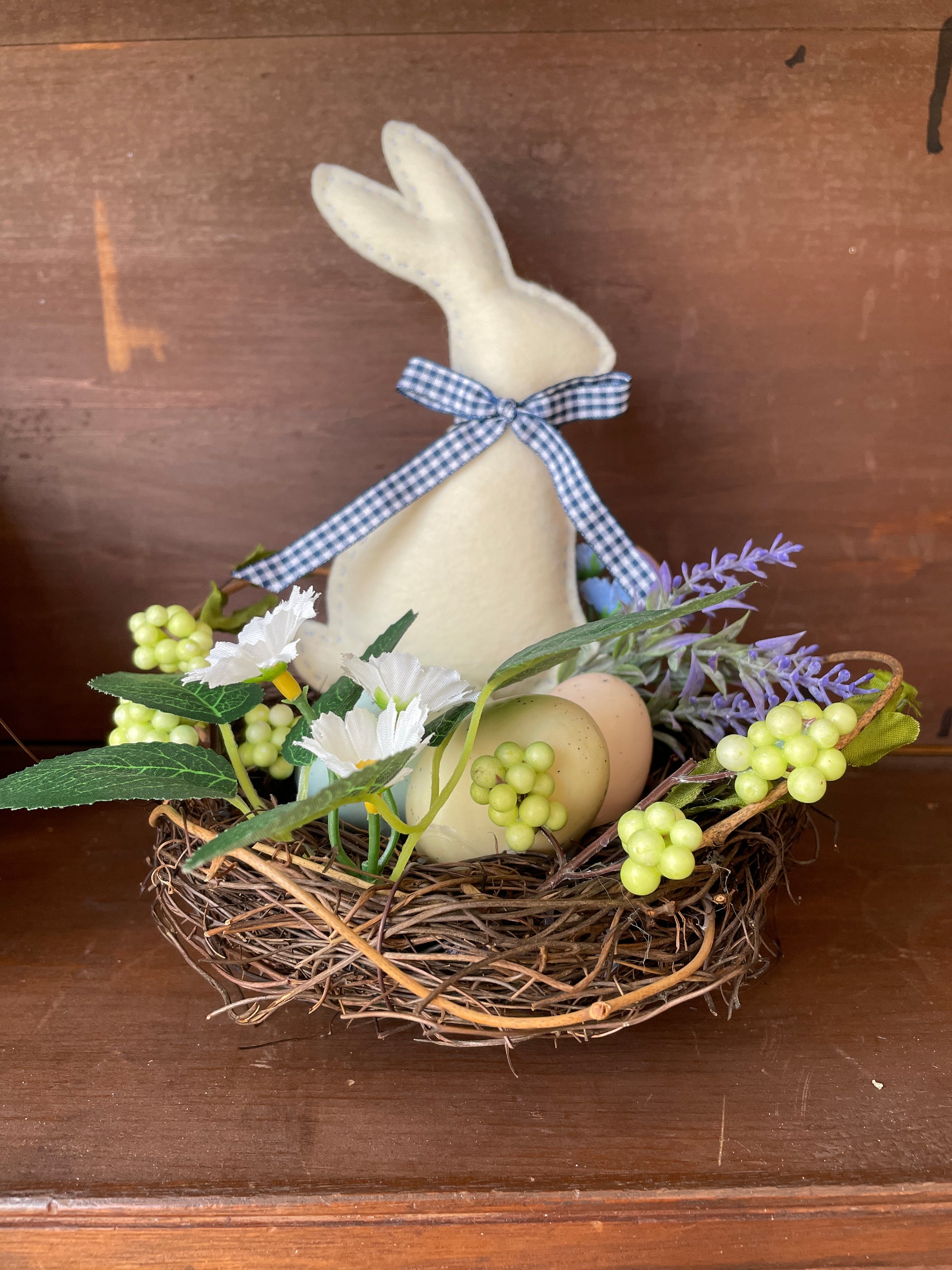 Bunnies In Nests