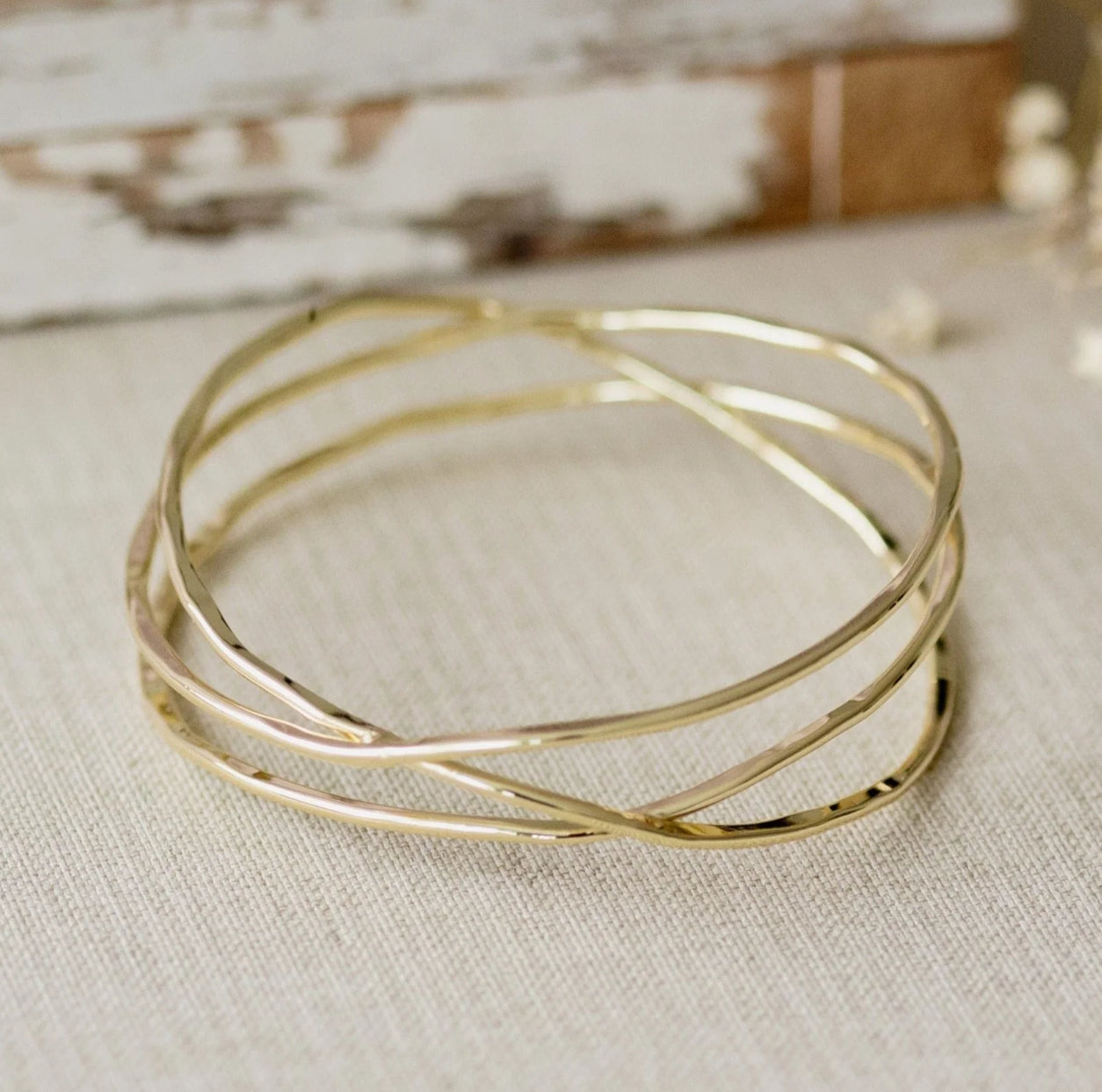 Entwined bangle