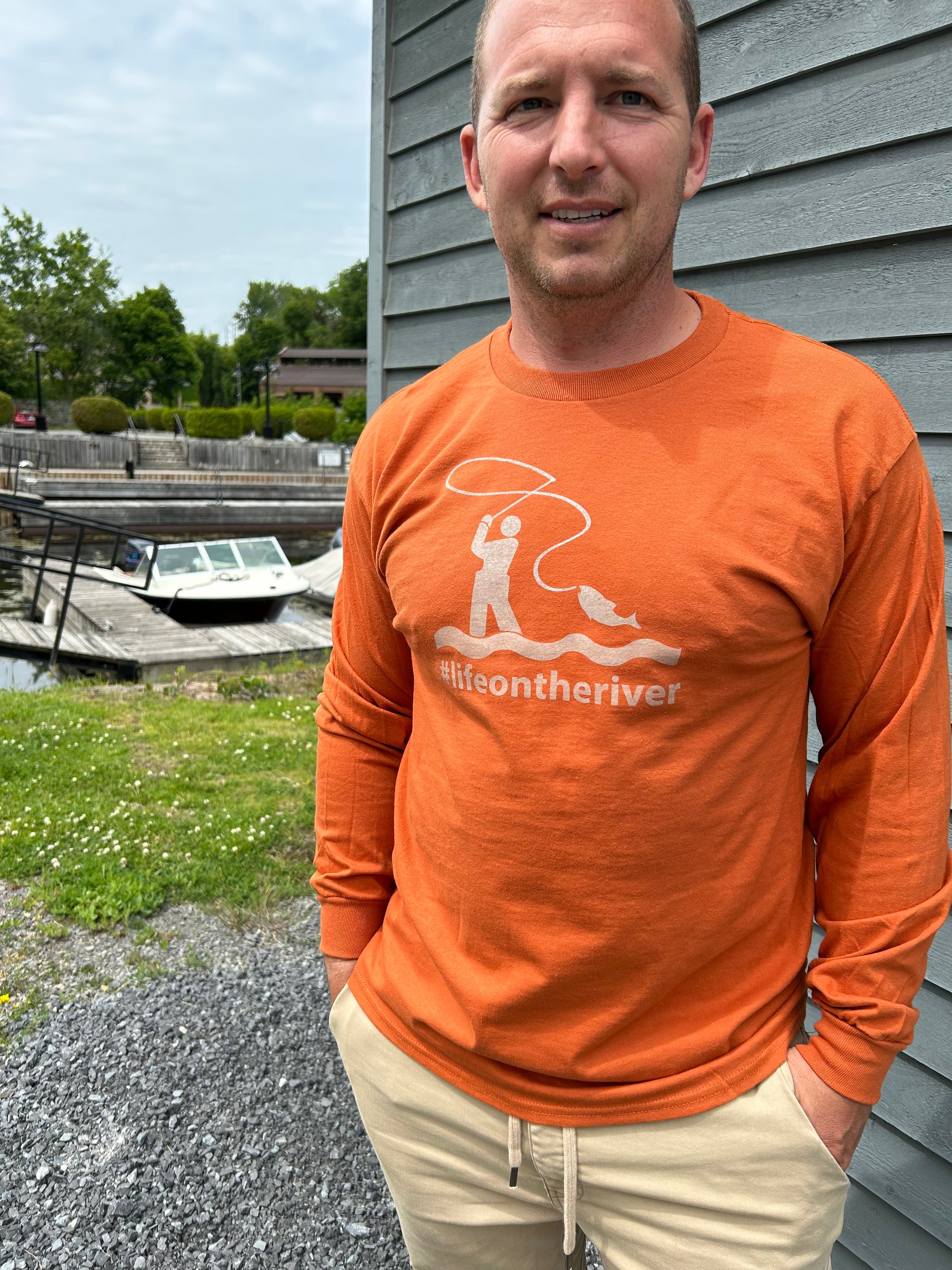 Life On the River - Long Sleeved Fishing