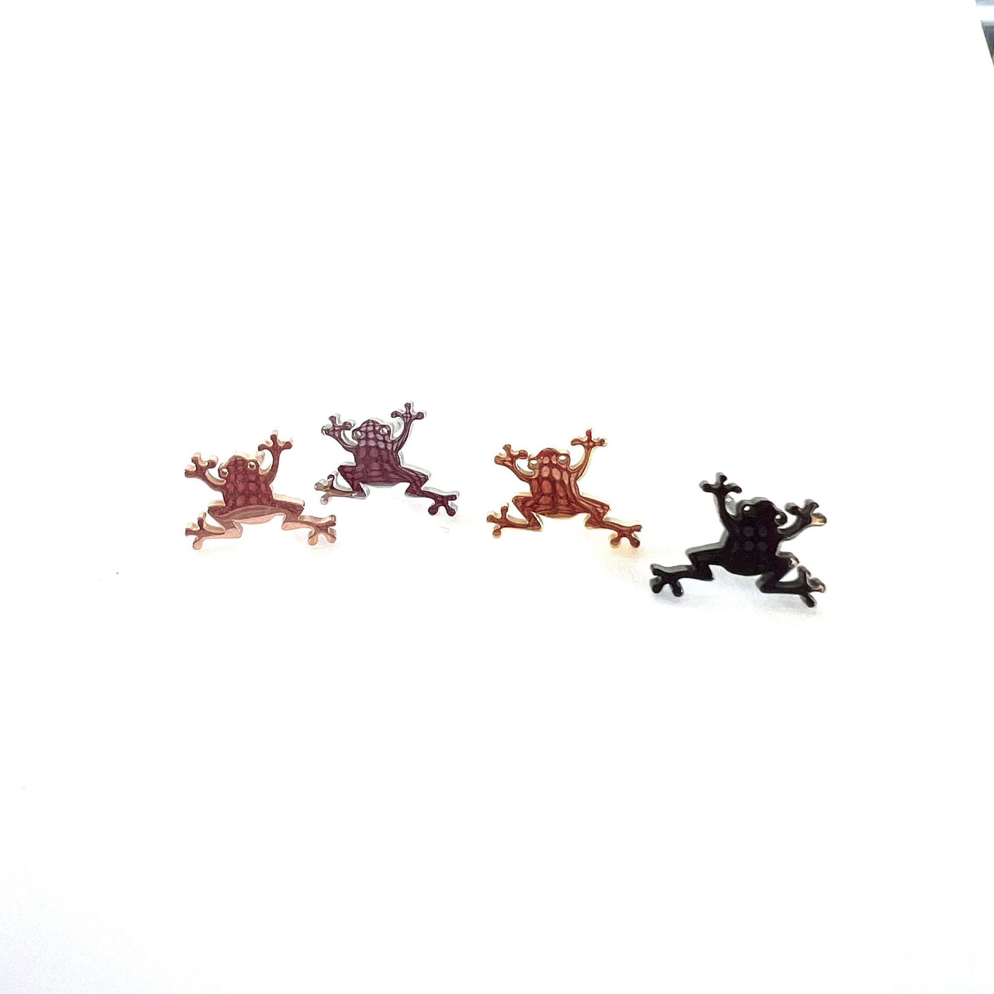 Frog Earrings
