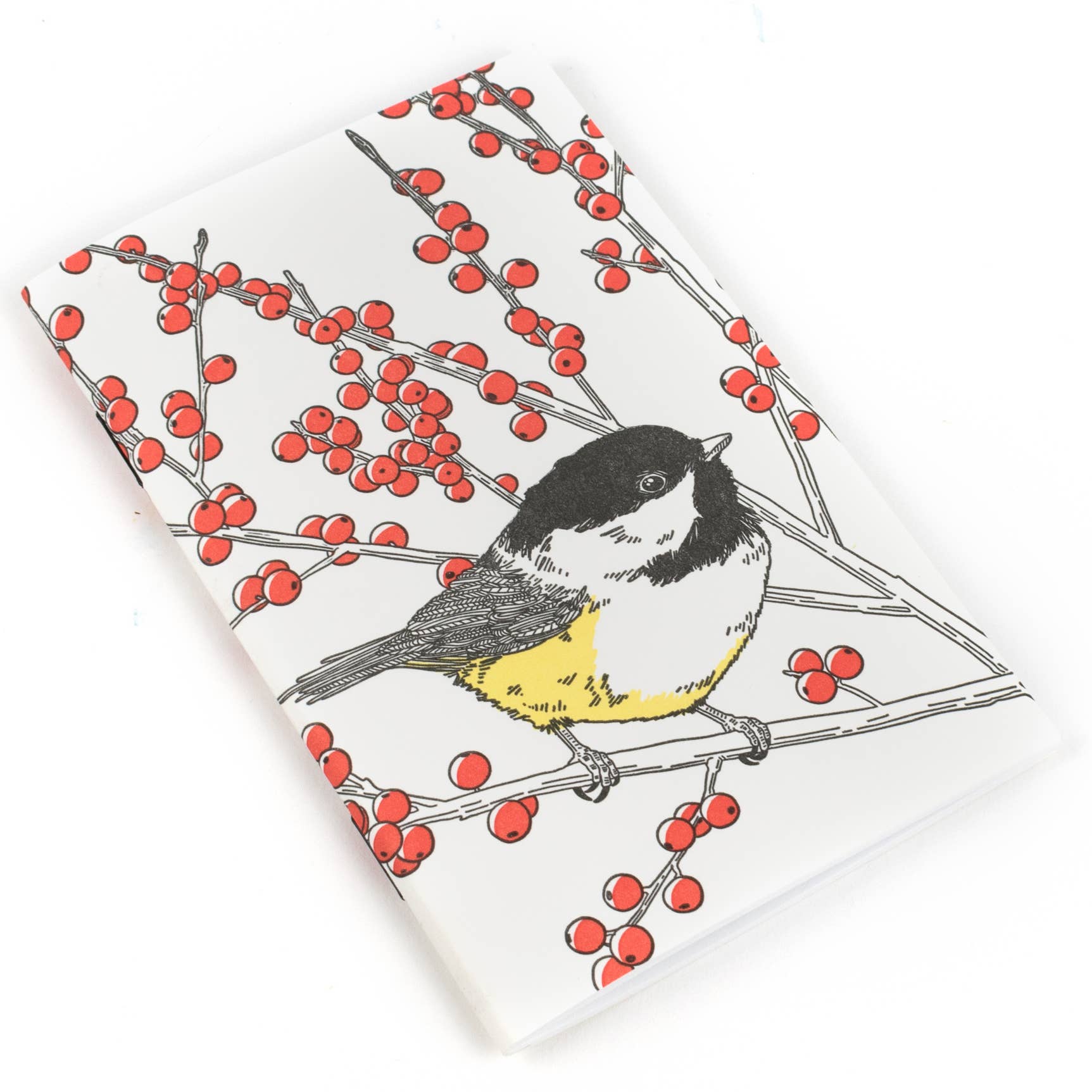 Black-capped Chickadee Pocket Notebook - West Coast Birds