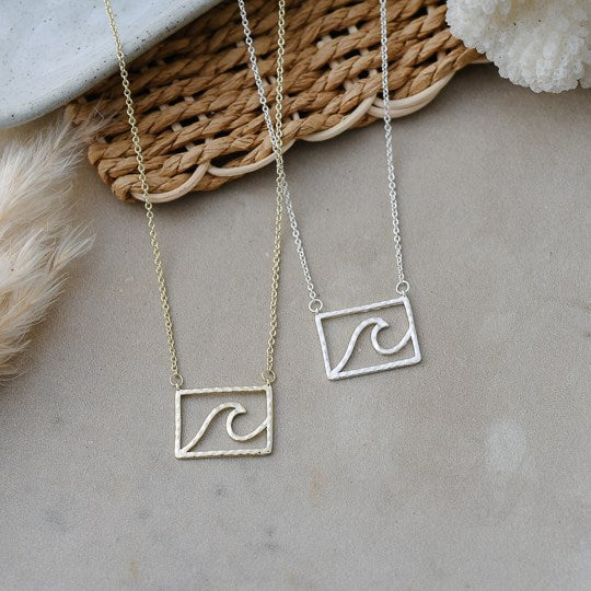Curl necklace