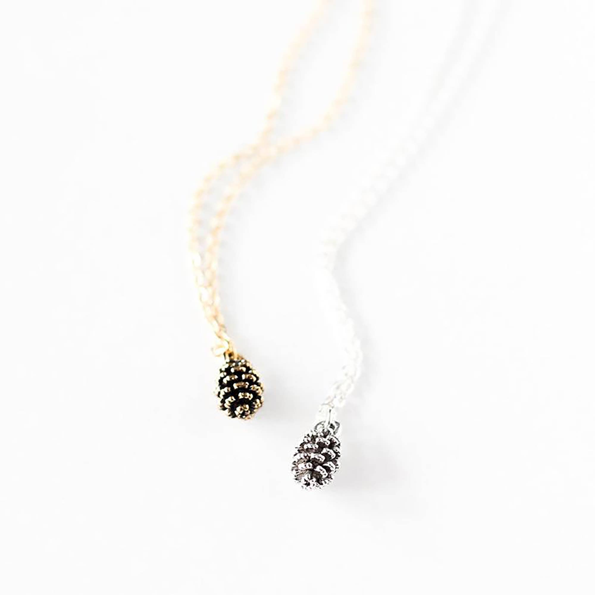 Pine Cone Necklace (Small)