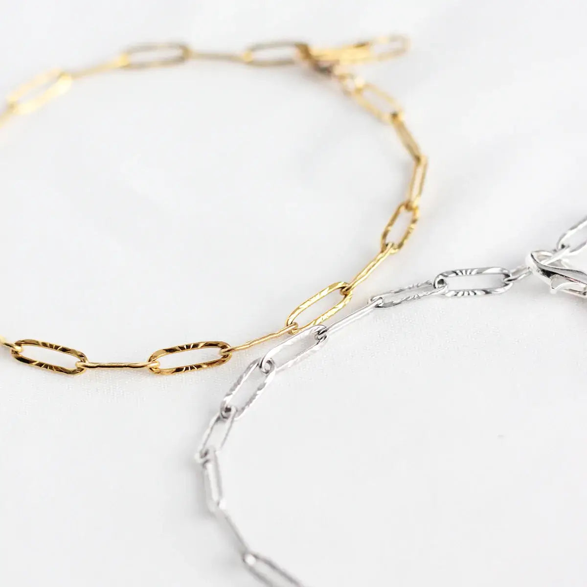 Paperclip Chain Bracelet