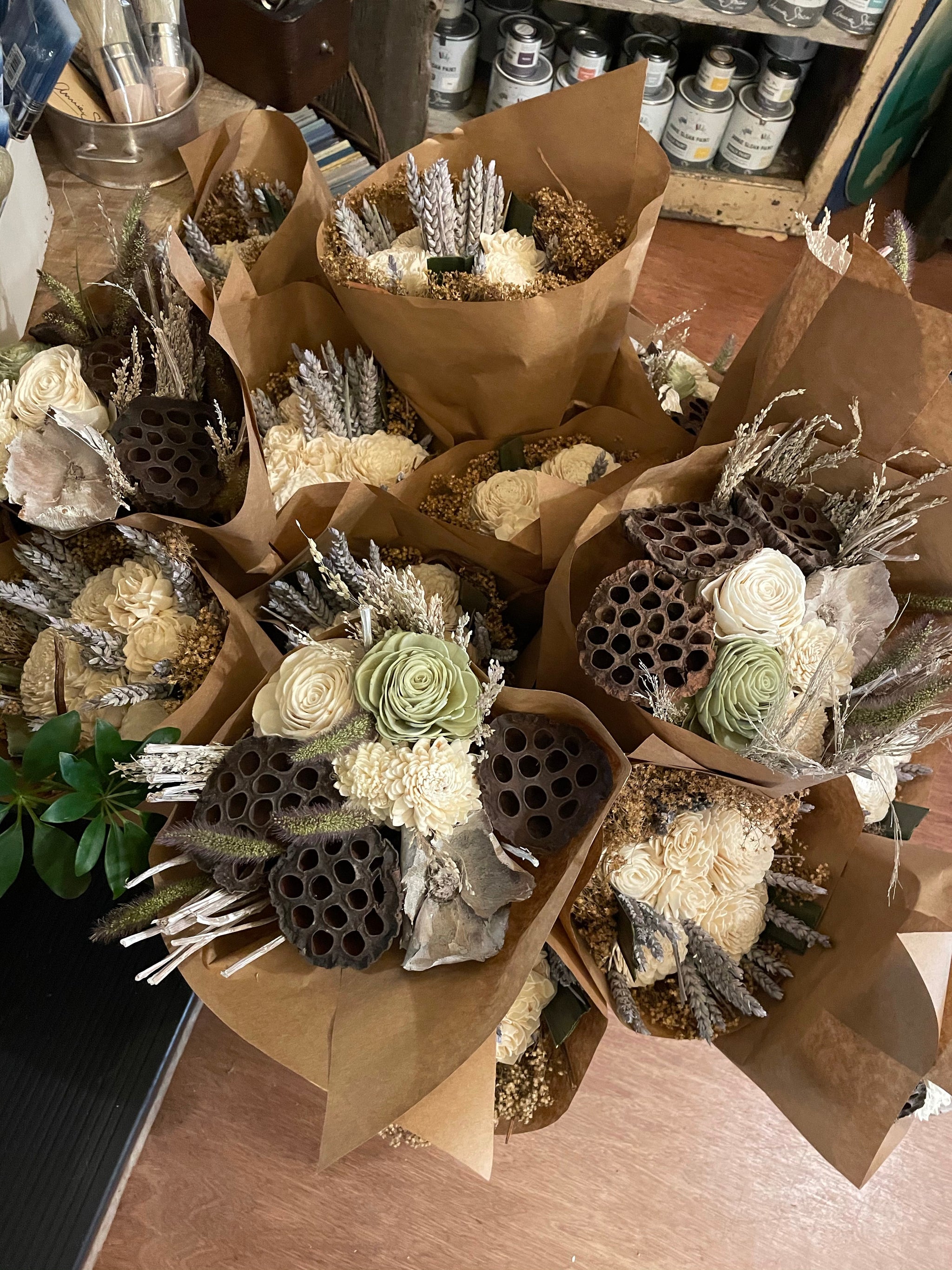 Dried Flower Bouquets